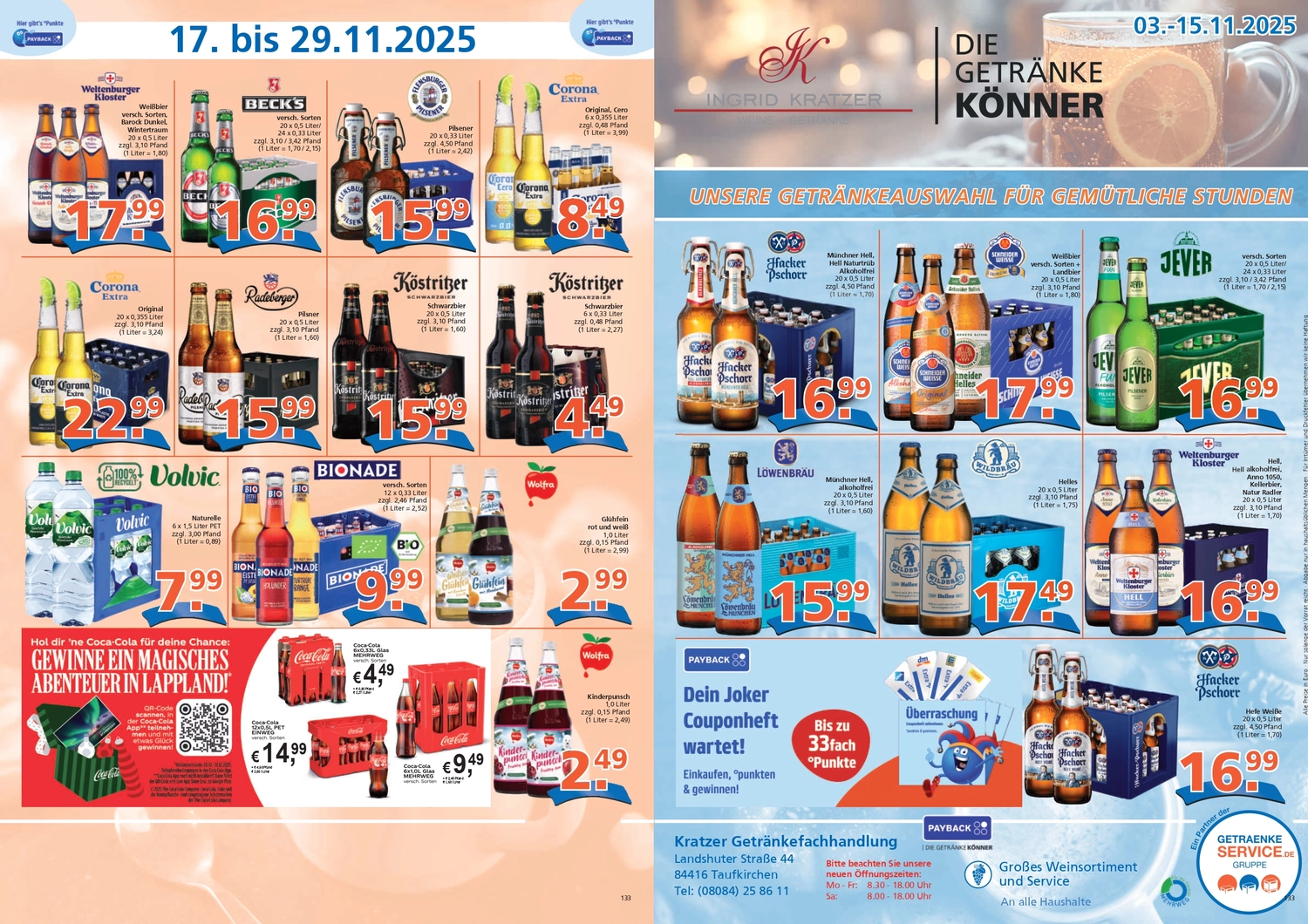 Ingrid Kratzer – Angebotsflyer