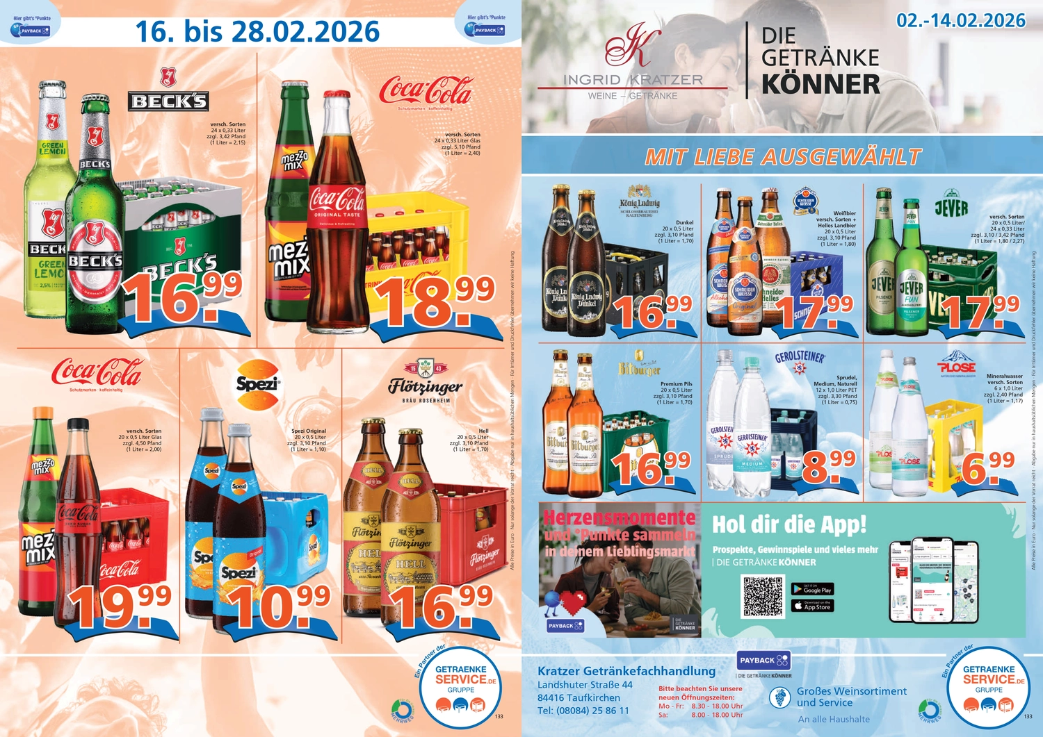 Ingrid Kratzer – Angebotsflyer