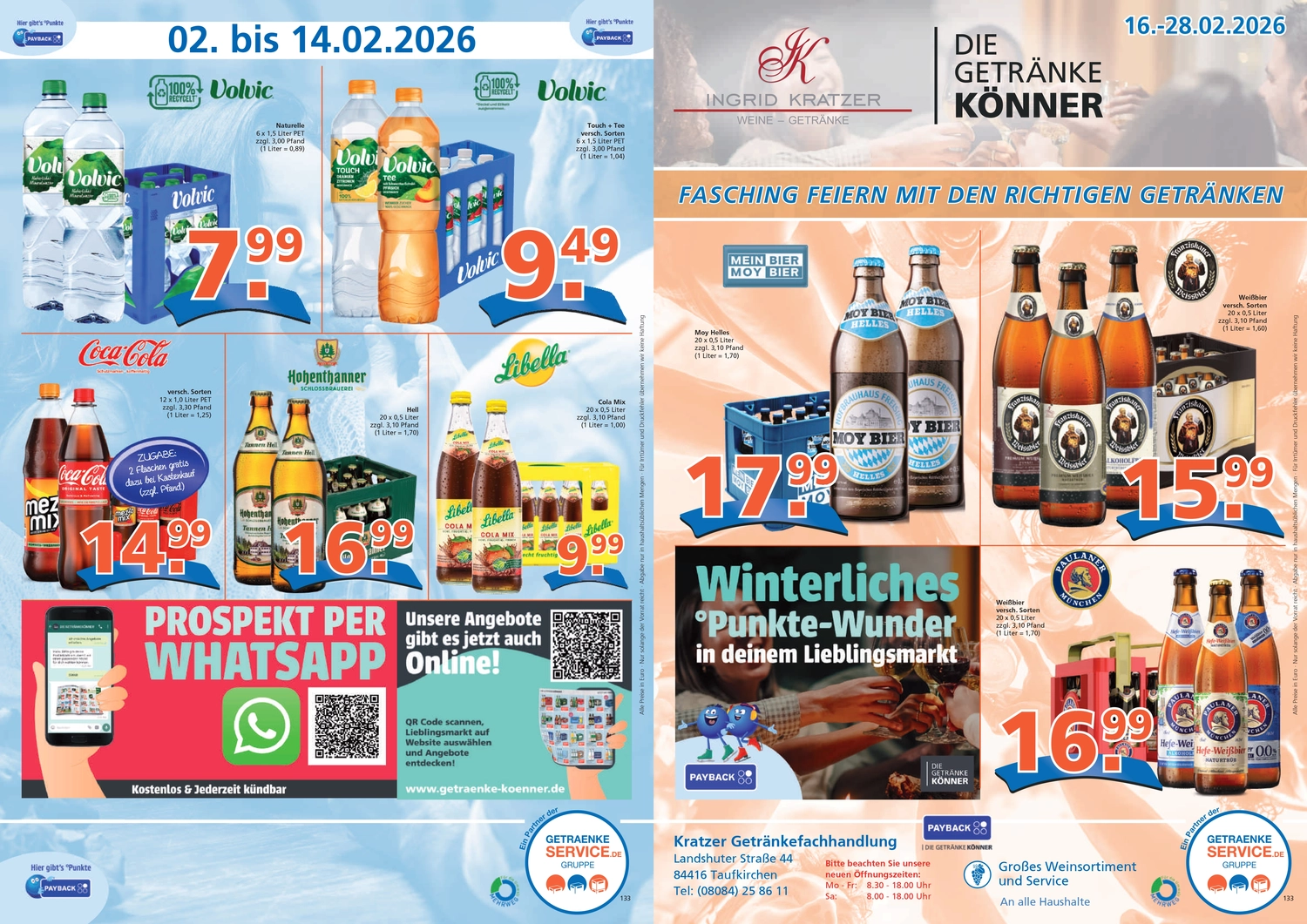 Ingrid Kratzer – Angebotsflyer